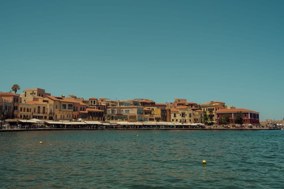 Chania island view