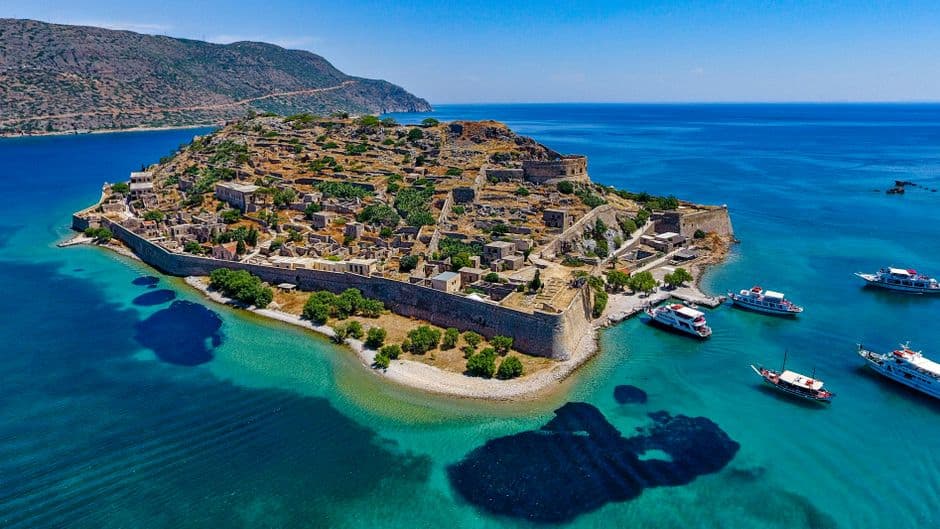 Elounda island view