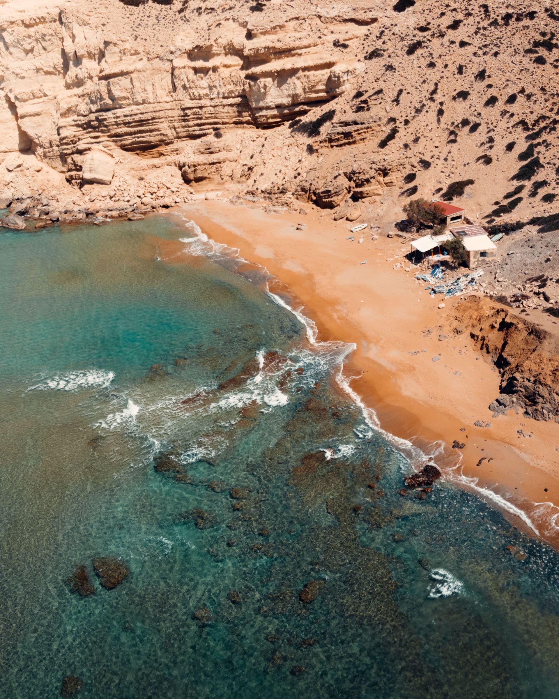 Matala island view