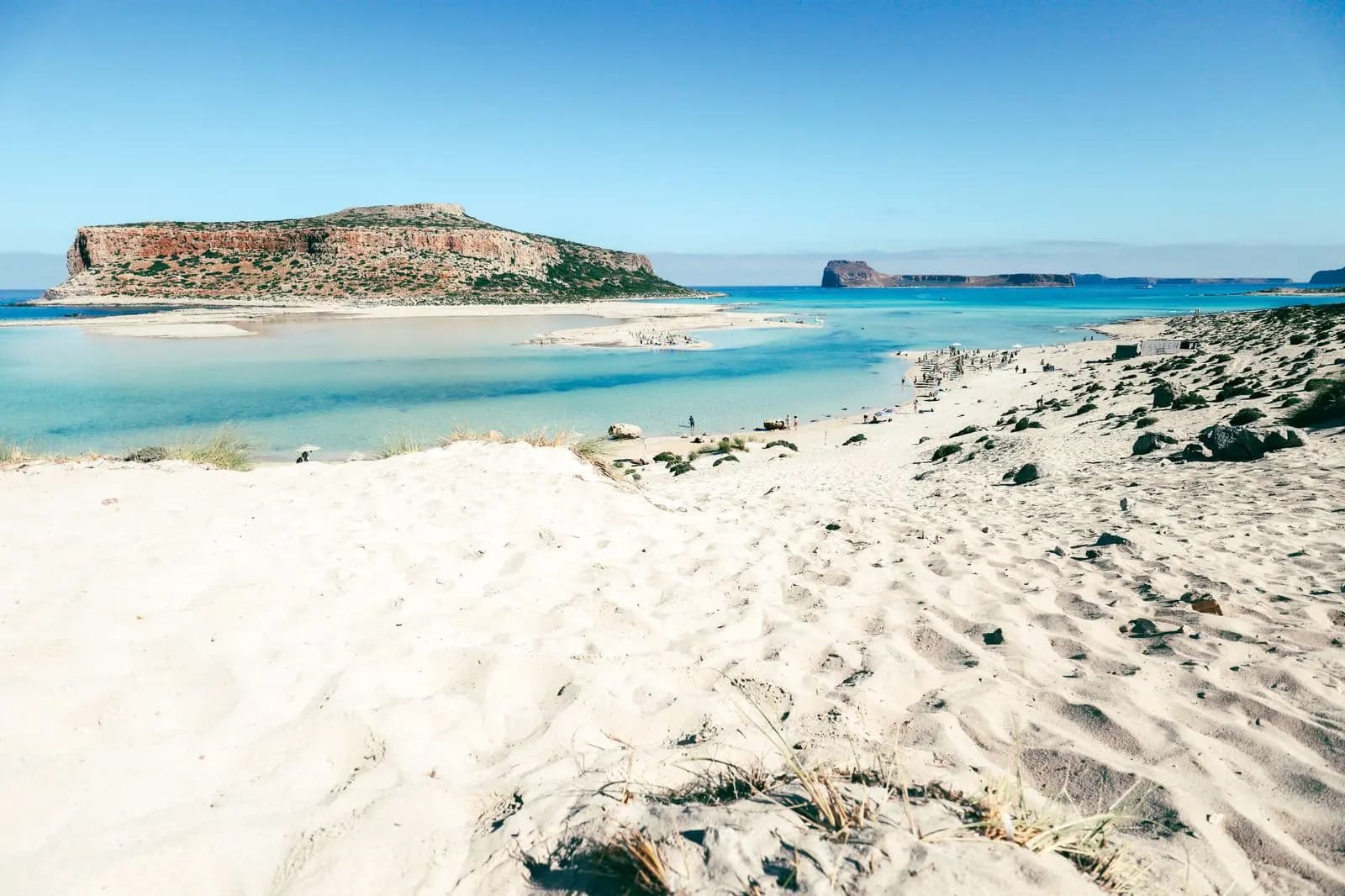The lagoon at Balos