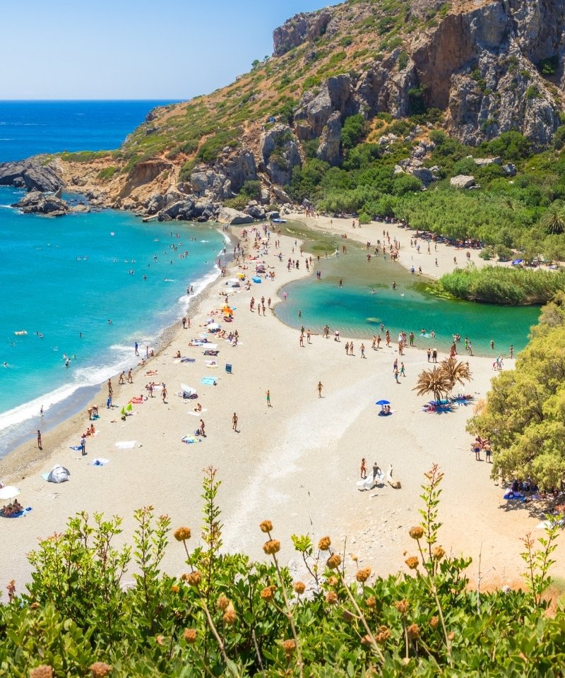 Preveli Beach & Spili Village