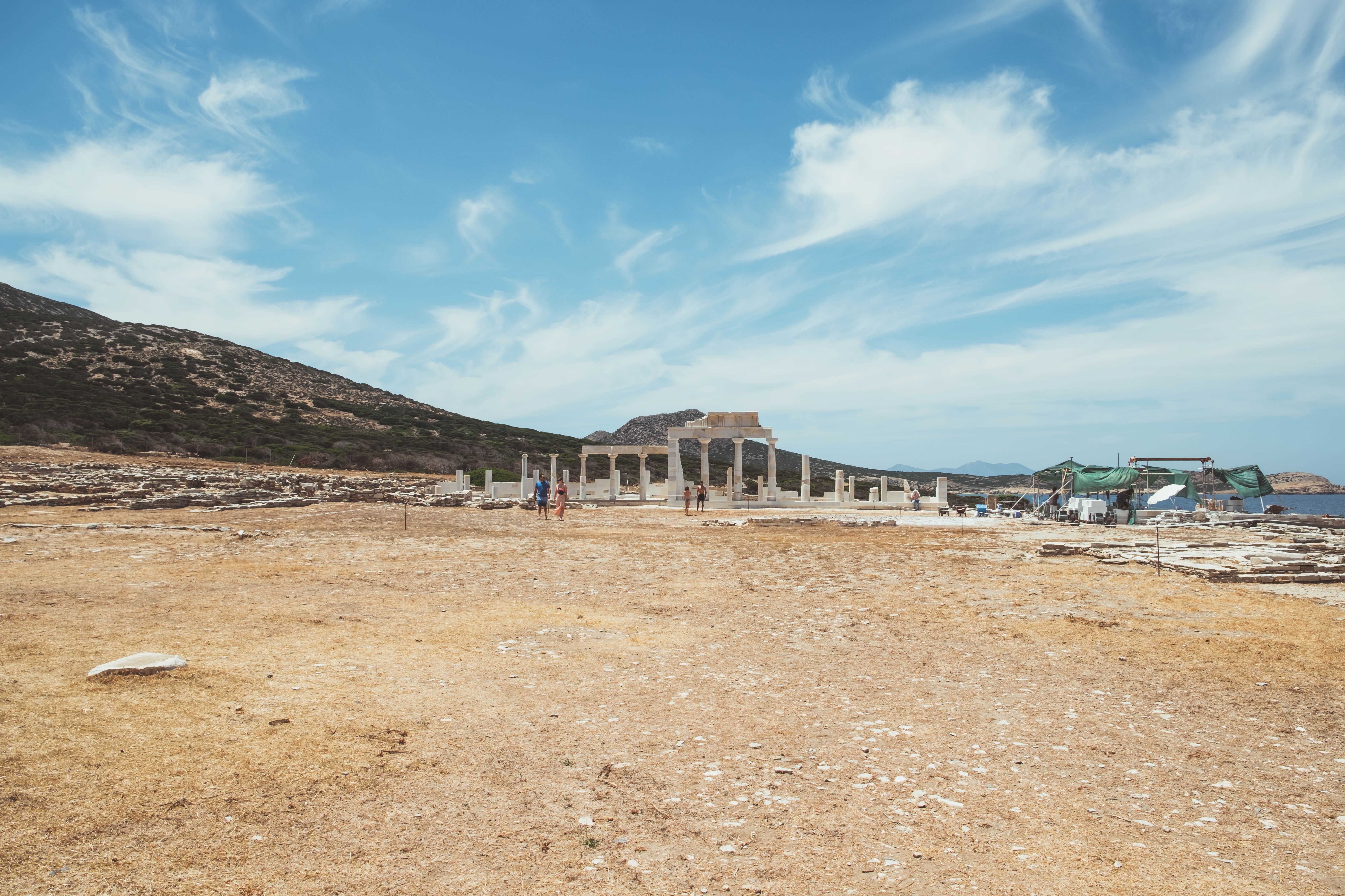 Crete islands in different seasons